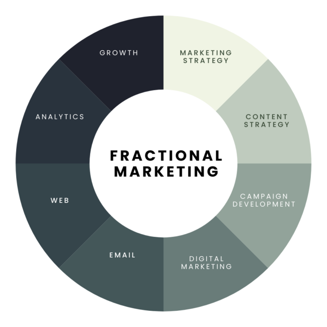 fractional marketing, campaign development, content strategy,